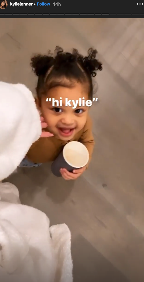 Stormi refuses to call Jenner 'Mommy' in video (Instagram)