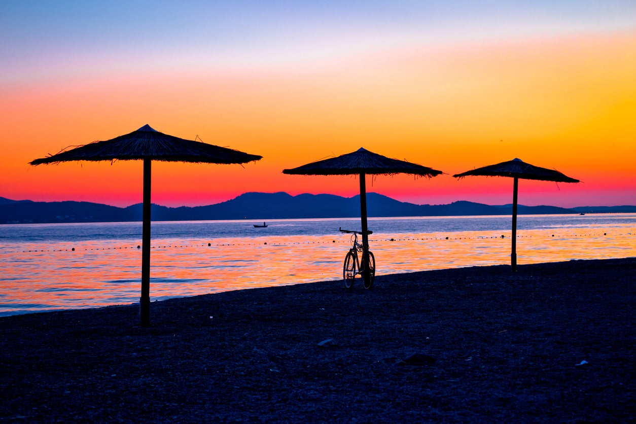 Zadar is known for its sunsets and a favourite of Alfred Hitchcock (Getty/iStockphoto)
