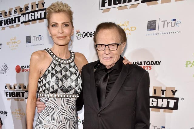 Larry King says age difference between him and wife 'took its toll' (Getty)