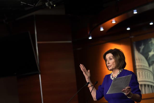 Speaker Nancy Pelosi said she will write her own spending bills, ignoring the White House's new spending plan. Getty Images