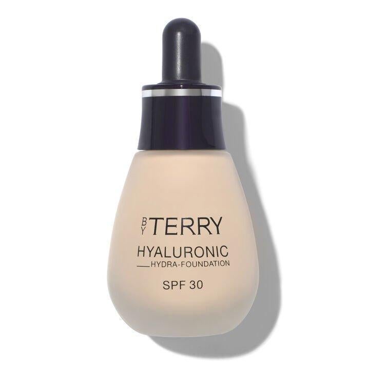 By Terry, Hyaluronic Foundation, £49, <a href="https://www.spacenk.com/uk/en_GB/makeup/complexion/foundation/hyaluronic-hydra-foundation-spf30-MUK200026358.html?dwvar_MUK200026358_color=UK200026358" target="_blank" rel="nofollow" class="body-gallery" data-vars-item-name="GL-9356701-https://www.spacenk.com/uk/en_GB/makeup/complexion/foundation/hyaluronic-hydra-foundation-spf30-MUK200026358.html?dwvar_MUK200026358_color=UK200026358" data-vars-event-id="c6">Space NK</a>