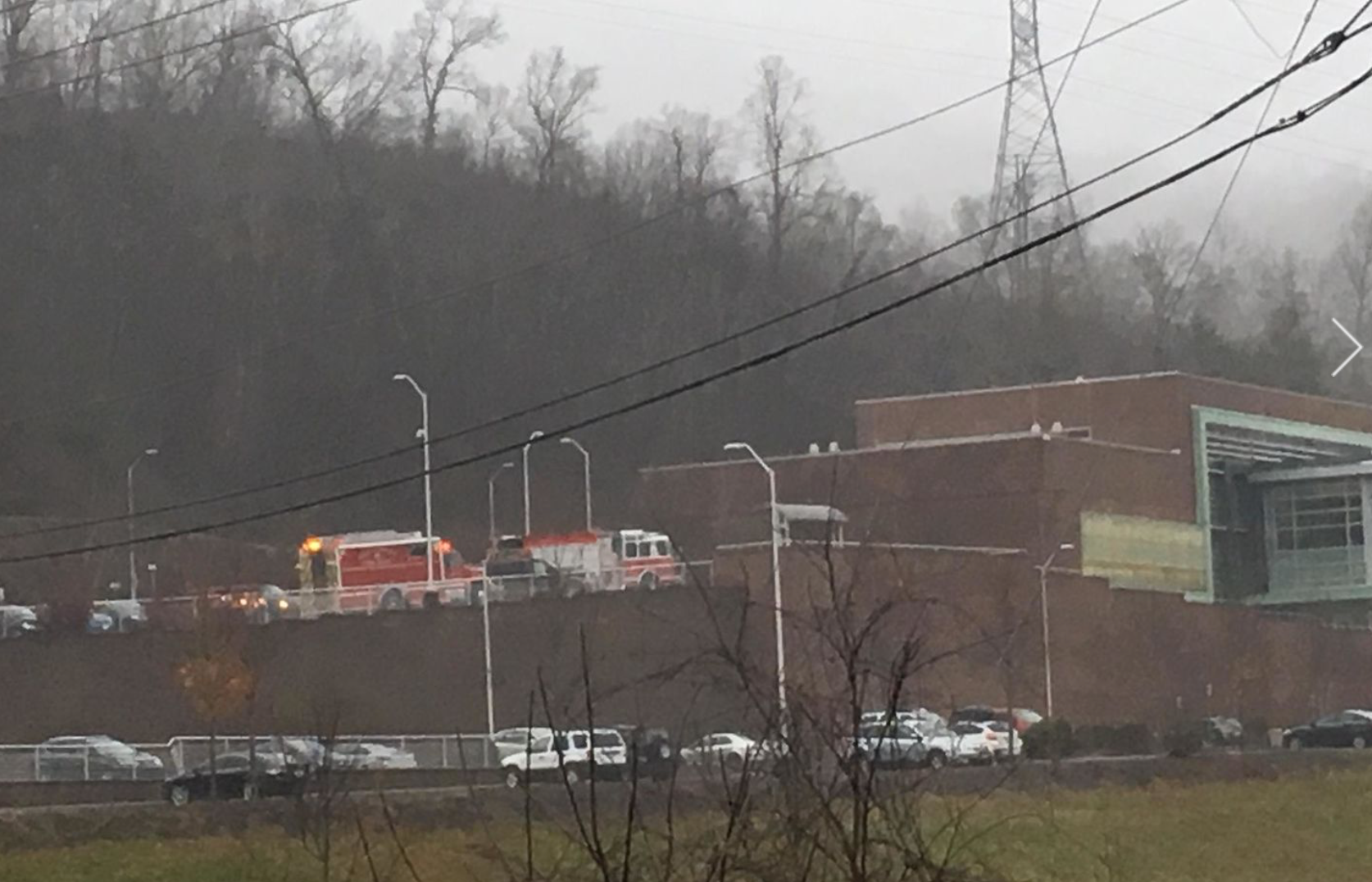 Emergency services teams respond to a possible hazardous materials incident at Western Carolina University on 6 February, 2020