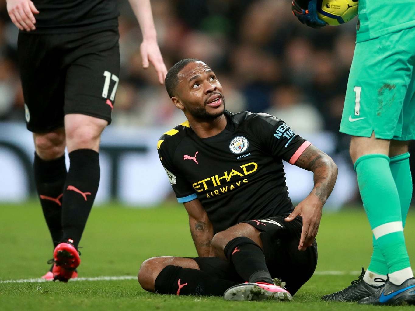 Man City Provide Update On Raheem Sterling Hamstring Injury The Independent The Independent