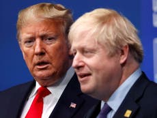 Johnson delays plans for US visit after angry phone call with Trump