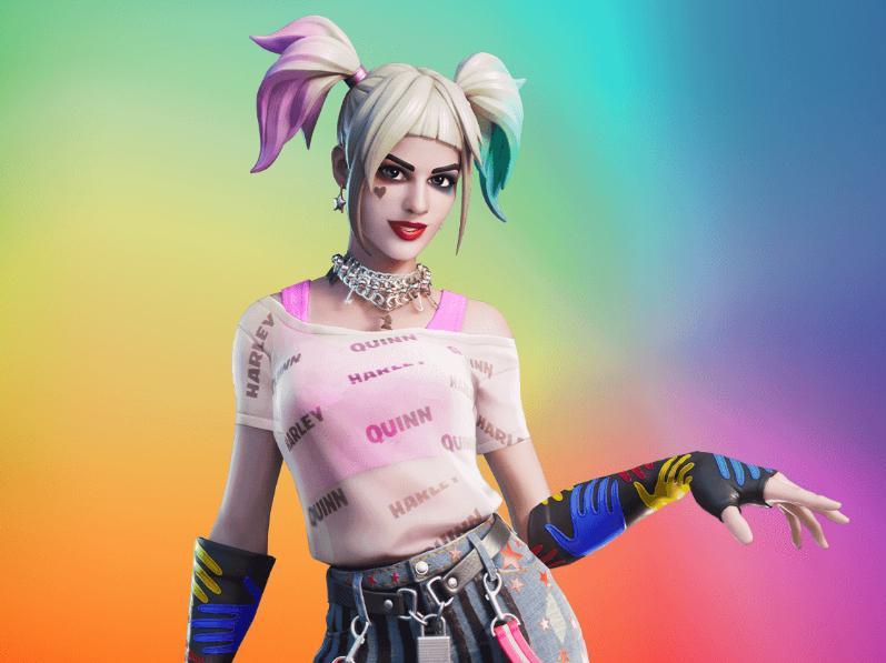 the new Harley Quinn skin on Fortnite