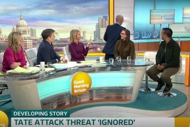Iain Dale walked off set during an interview on Good Morning Britain