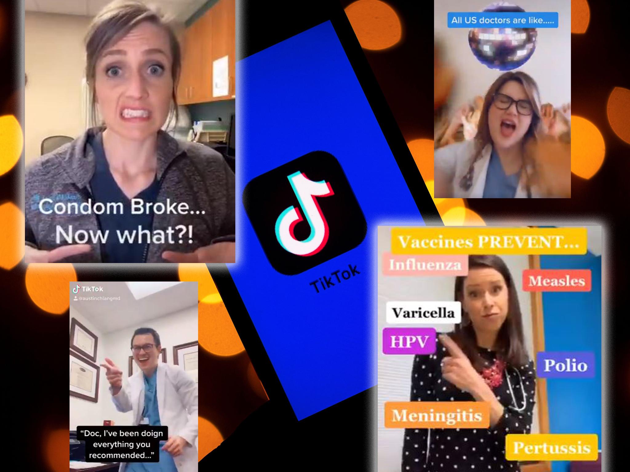 Doctors are using TikTok to teach people about sex, vaping and coronavirus
