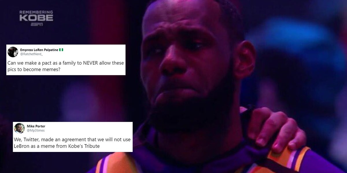 Kobe Bryant Twitter Users Reported For Making Memes Of Lebron James Crying Indy100 Indy100