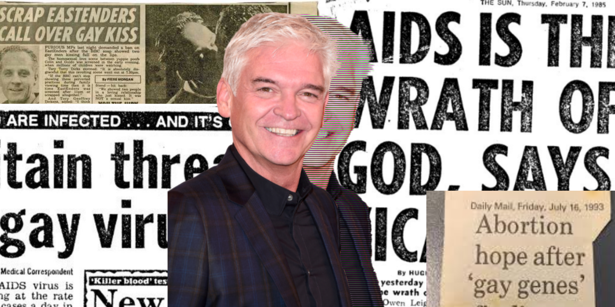 Phillip Schofield These Homophobic Newspaper Clippings Provide A Clue As To Why The Tv 