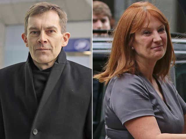 Seumas Milne, left, and Karie Murphy, Jeremy Corbyn's former chief of staff
