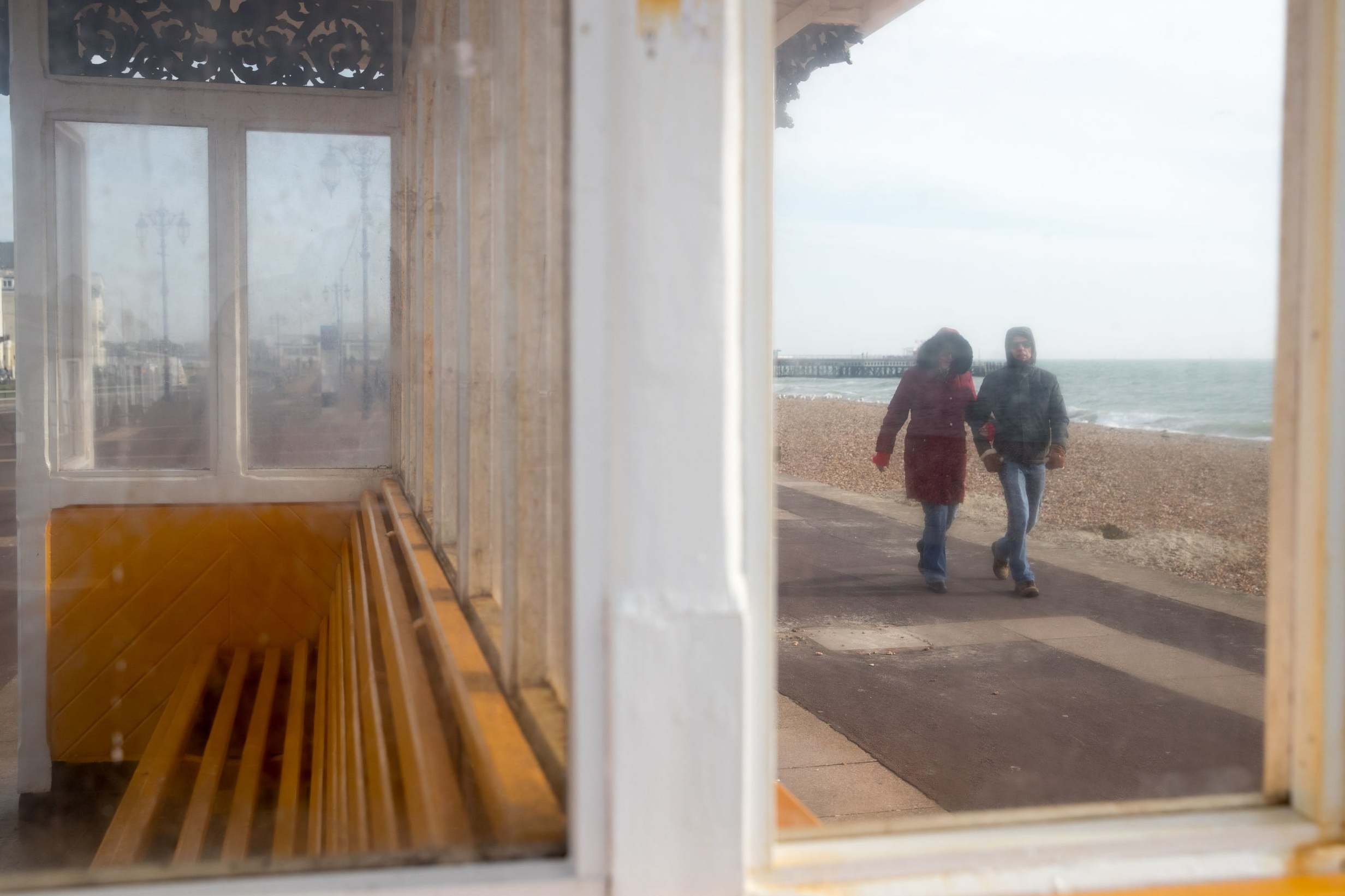 Heavy fog settled over the UK on Friday morning ahead of the arrival of Storm Ciara on Sunday