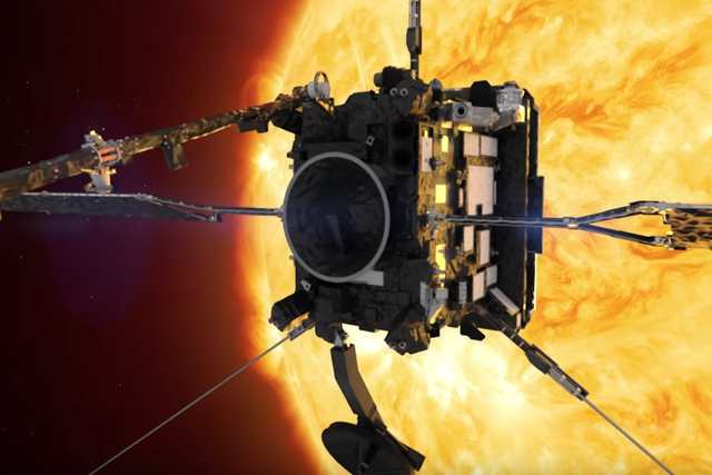 <p>The Solar Orbiter will travel within 42 million kilometres of the Sun, after using Venus's gravitational field, and will also dip into Mercury's orbit</p>