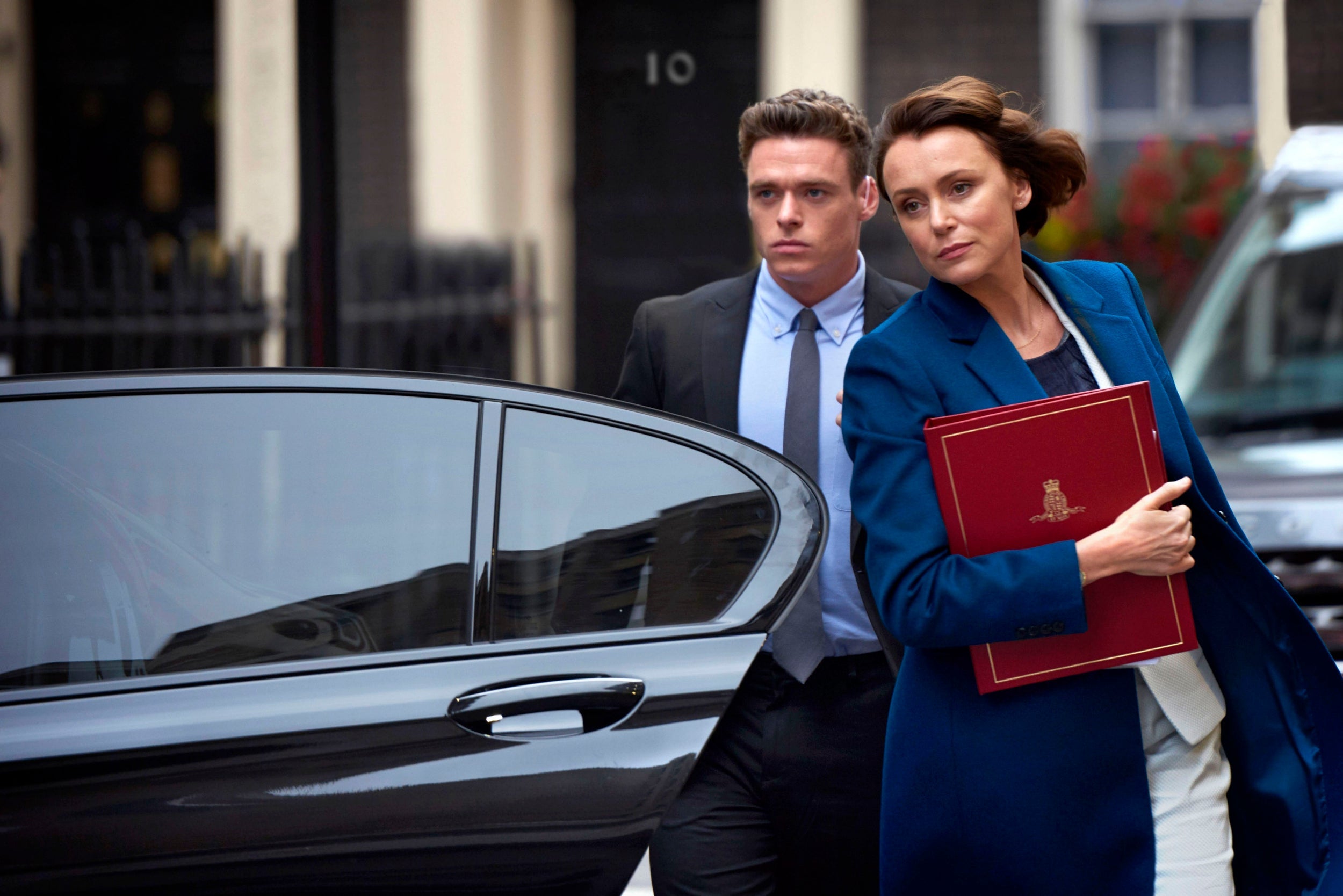 David Madden and Keeley Hawes starred in the year-defining drama ‘Bodyguard’ (PA)