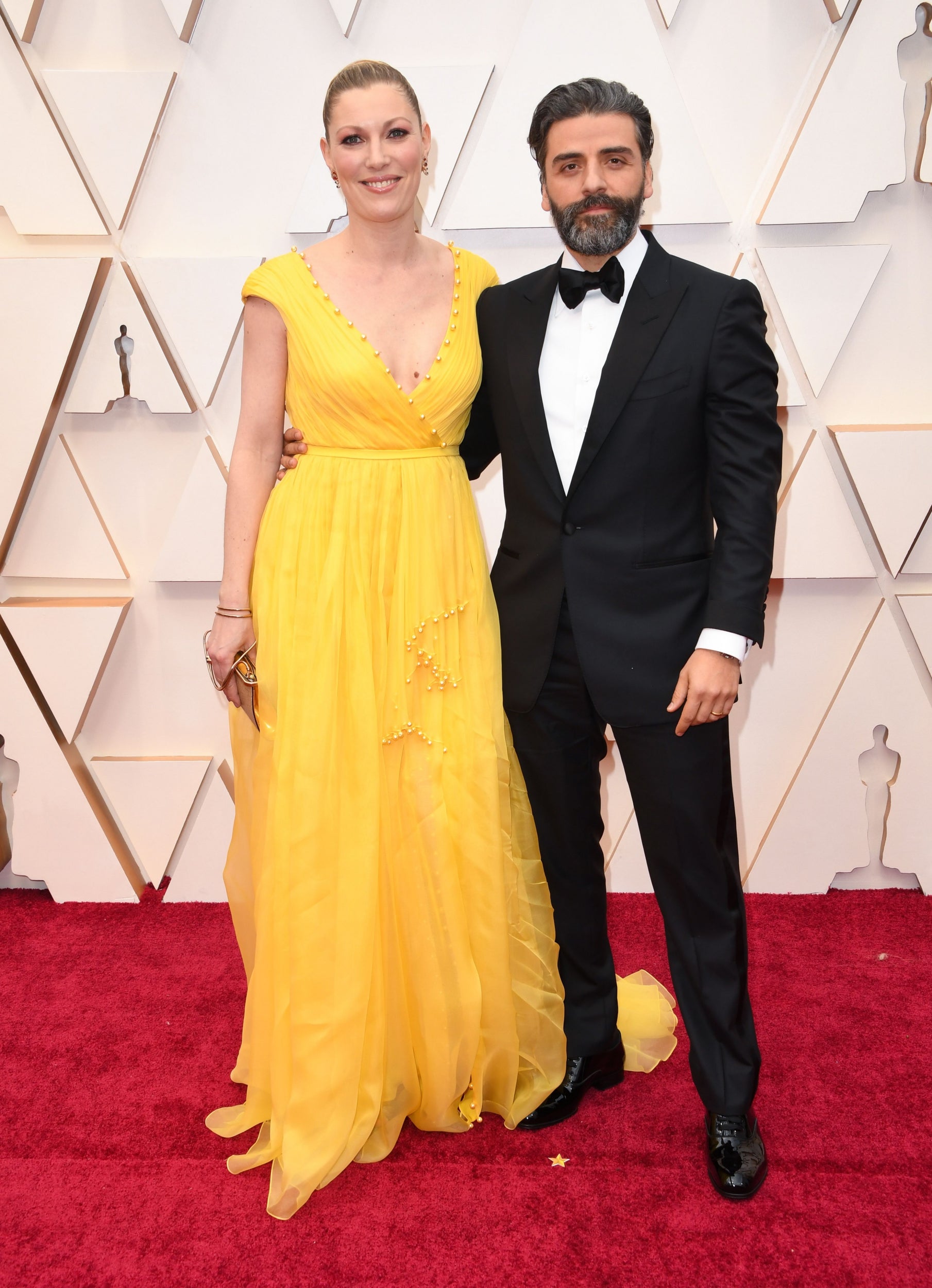 Oscar Isaac and Elvira Lind