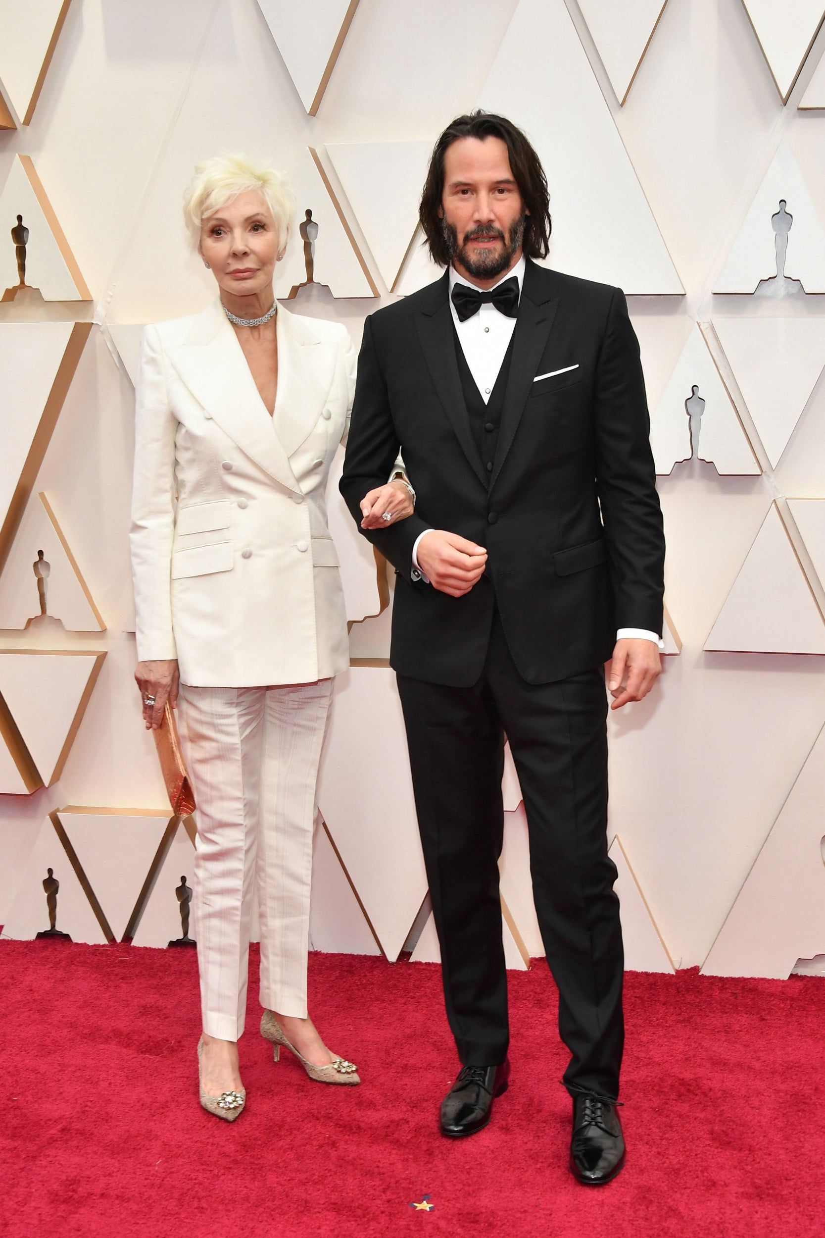 Keanu Reeves and his mother Patricia Taylor