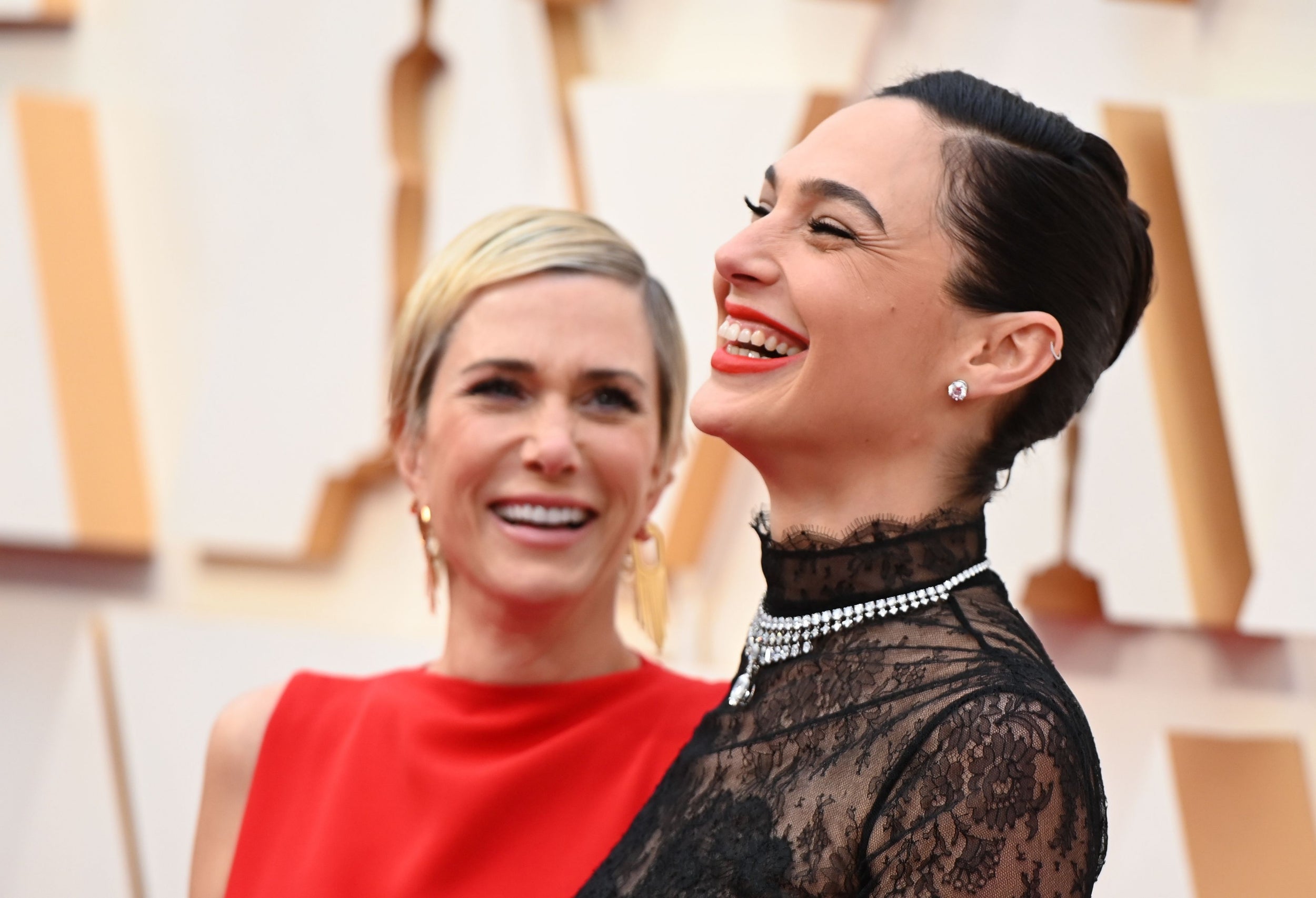 Kristen Wiig and Gal Gadot