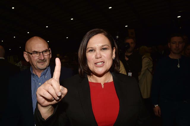 Mary Lou McDonald's party won the popular vote and gained the second-highest number of seats