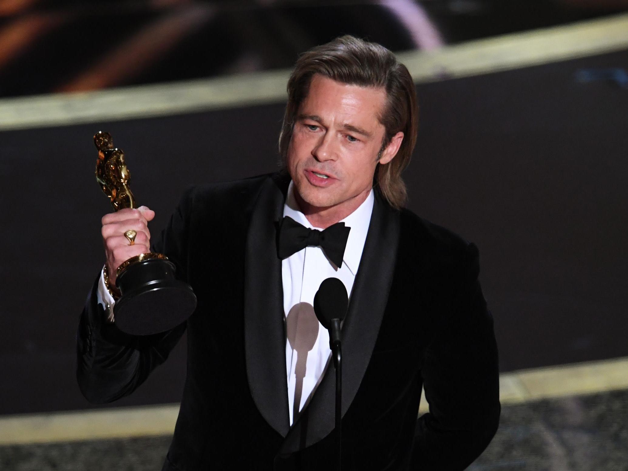 Oscars 2020: Brad Pitt delivers emotional acceptance speech after winning Best Supporting Actor