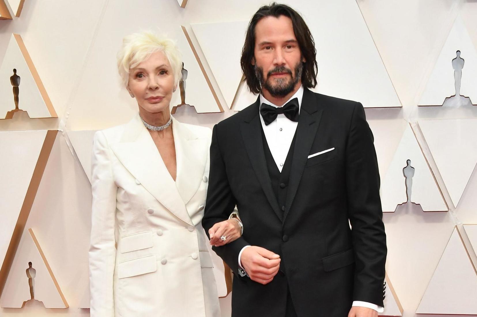 Keanu Reeves brought his mother Patricia Taylor to the Oscars (Getty)
