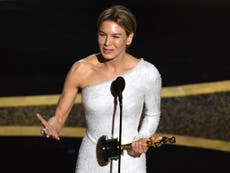 Oscars 2020: Renée Zellweger wins best actress for Judy