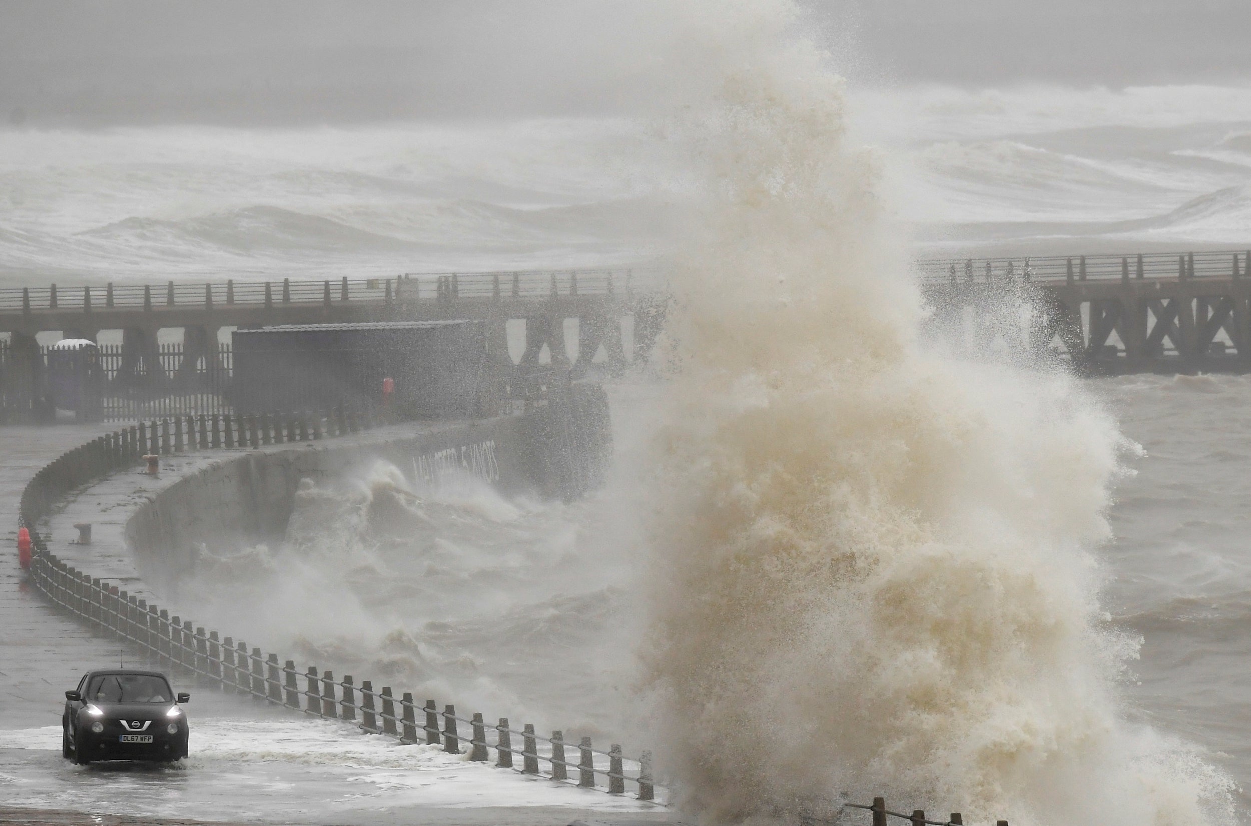 Storm Dennis: Millions face another weekend of travel chaos as trains and flights cancelled
