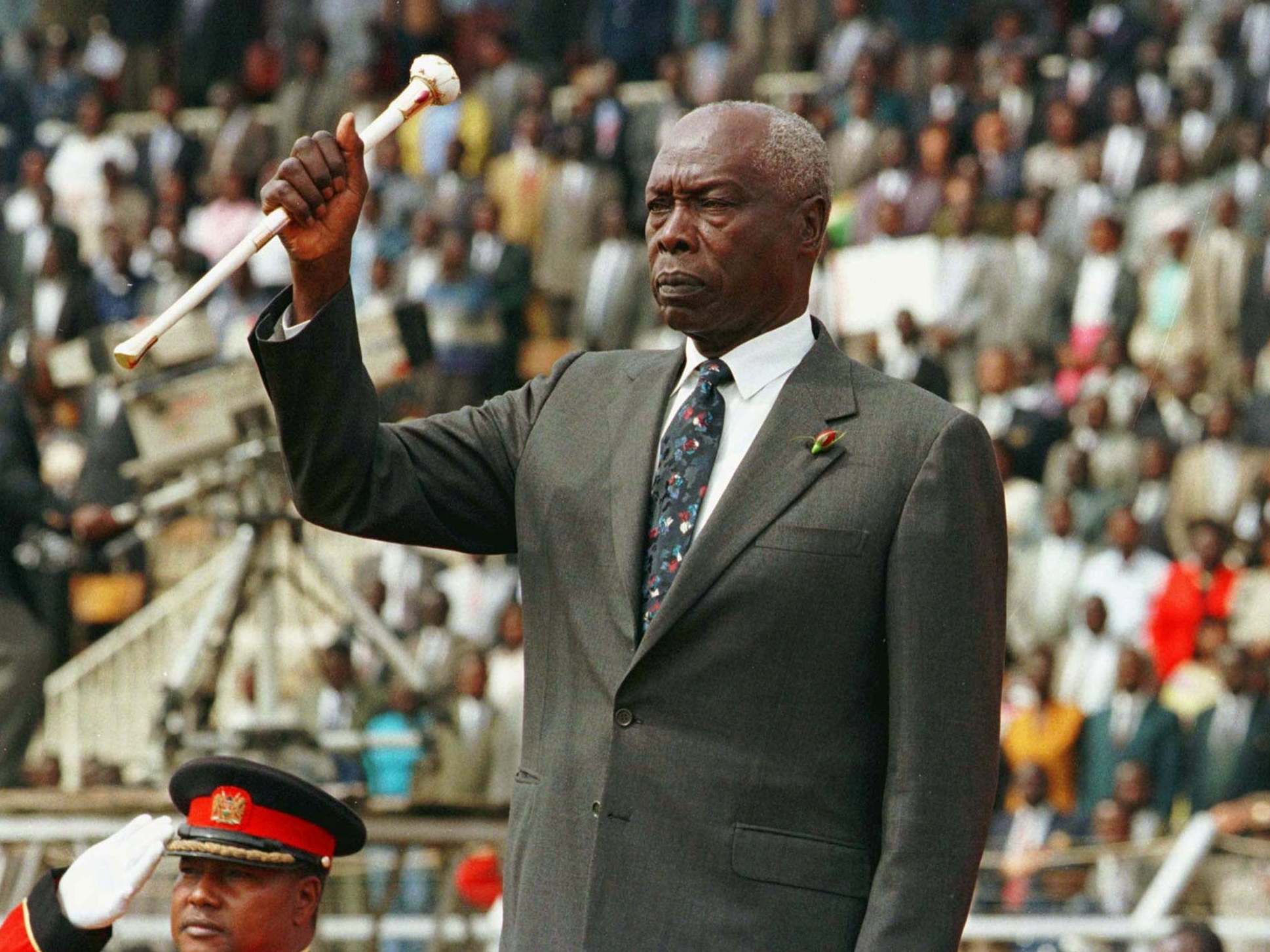Moi marks Kenya’s independence day in Nairobi, 1997