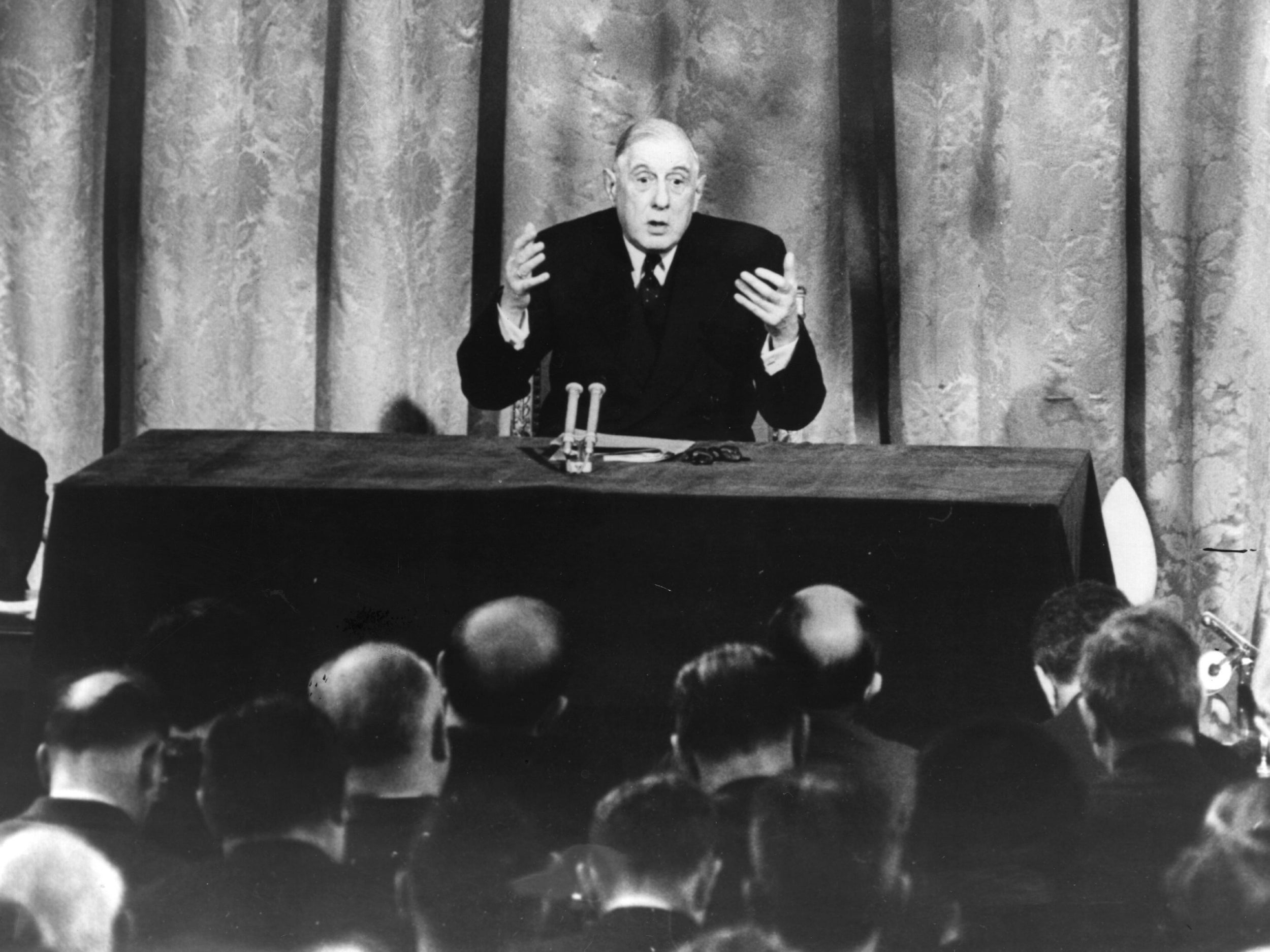 Charles de Gaulle didn’t want Britain in Europe, reasoning that ‘England isn’t such a big deal anymore’