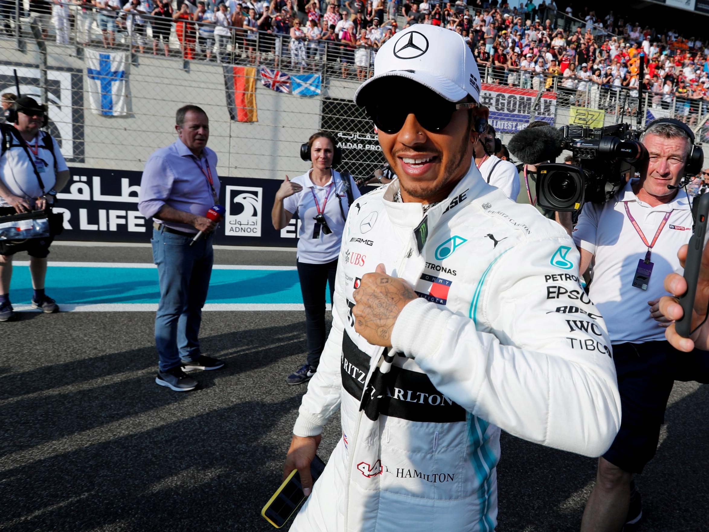 Mercedes’ lead driver Lewis Hamilton is the reigning world champion