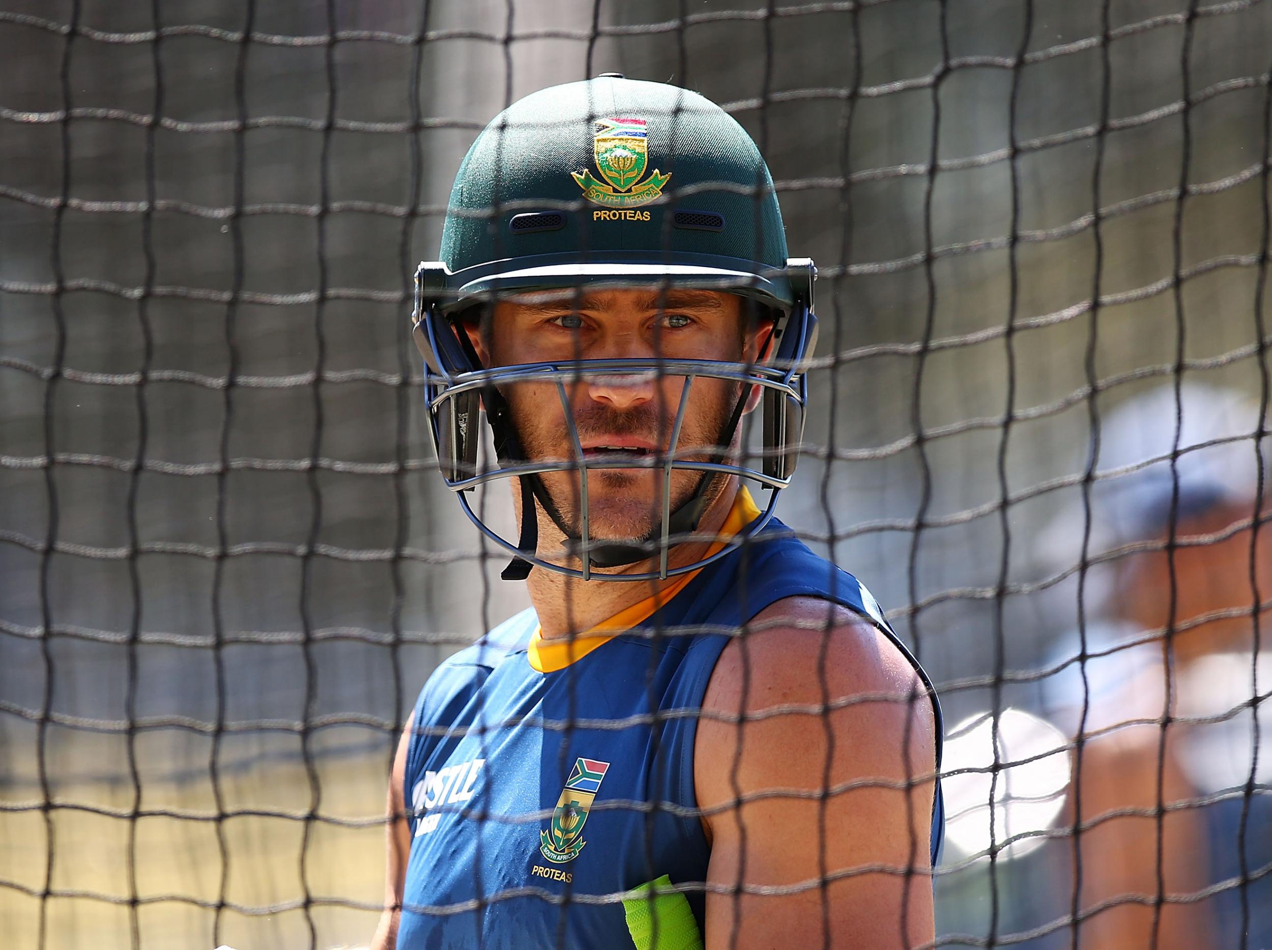 Faf du Plessis was criticised for his comments