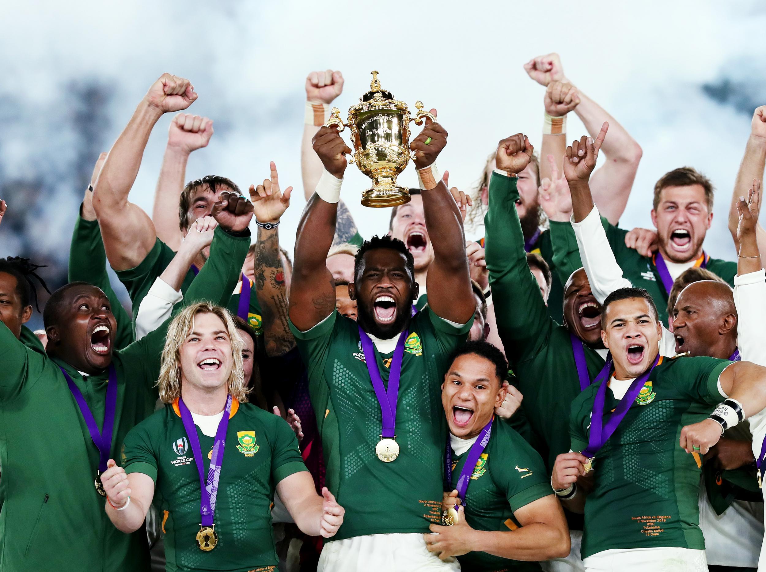Siya Kolisi steered South Africa to Rugby World Cup success