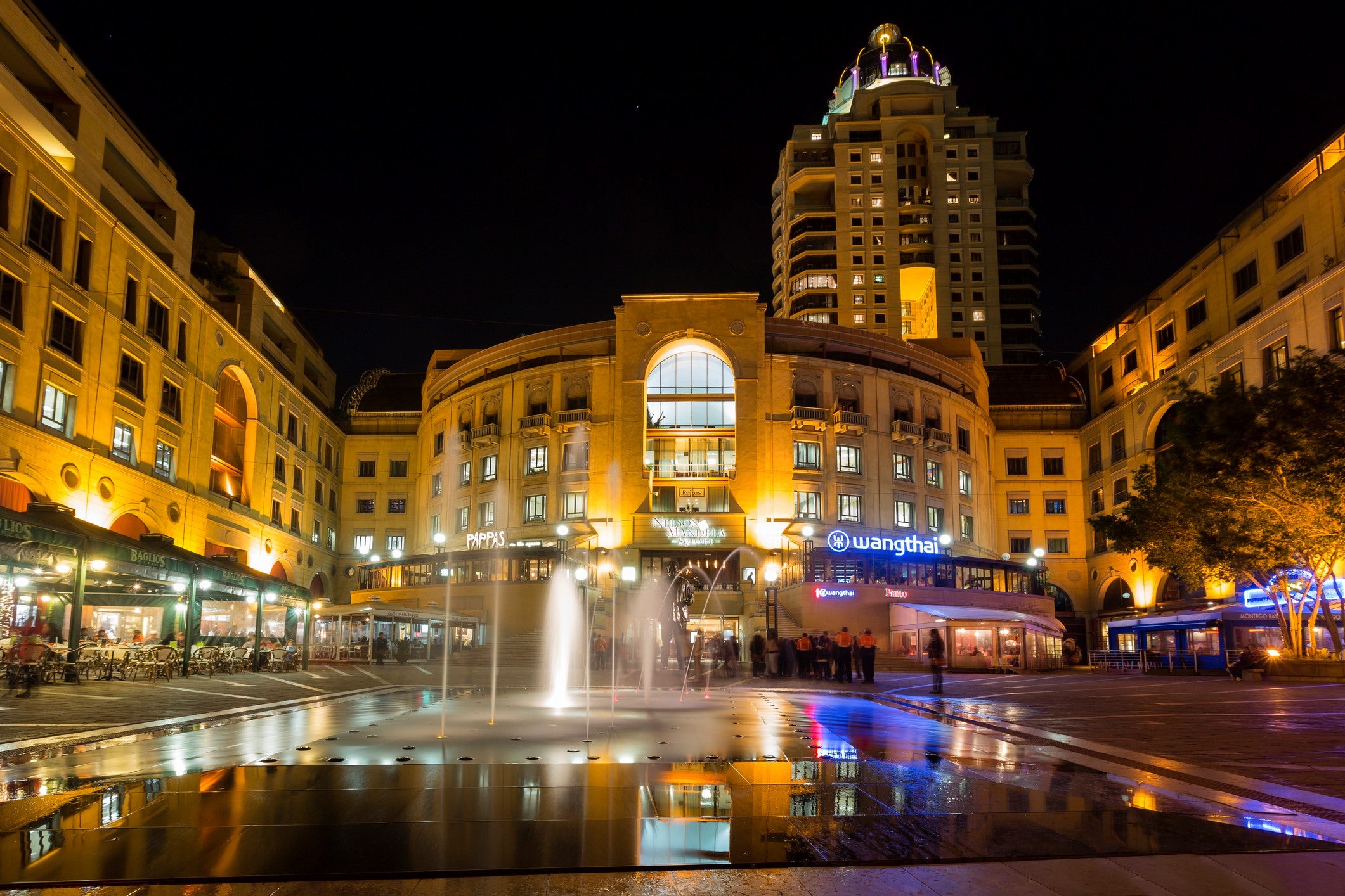 Nelson Mandela Square in Sandton, Johannesburg (Getty)