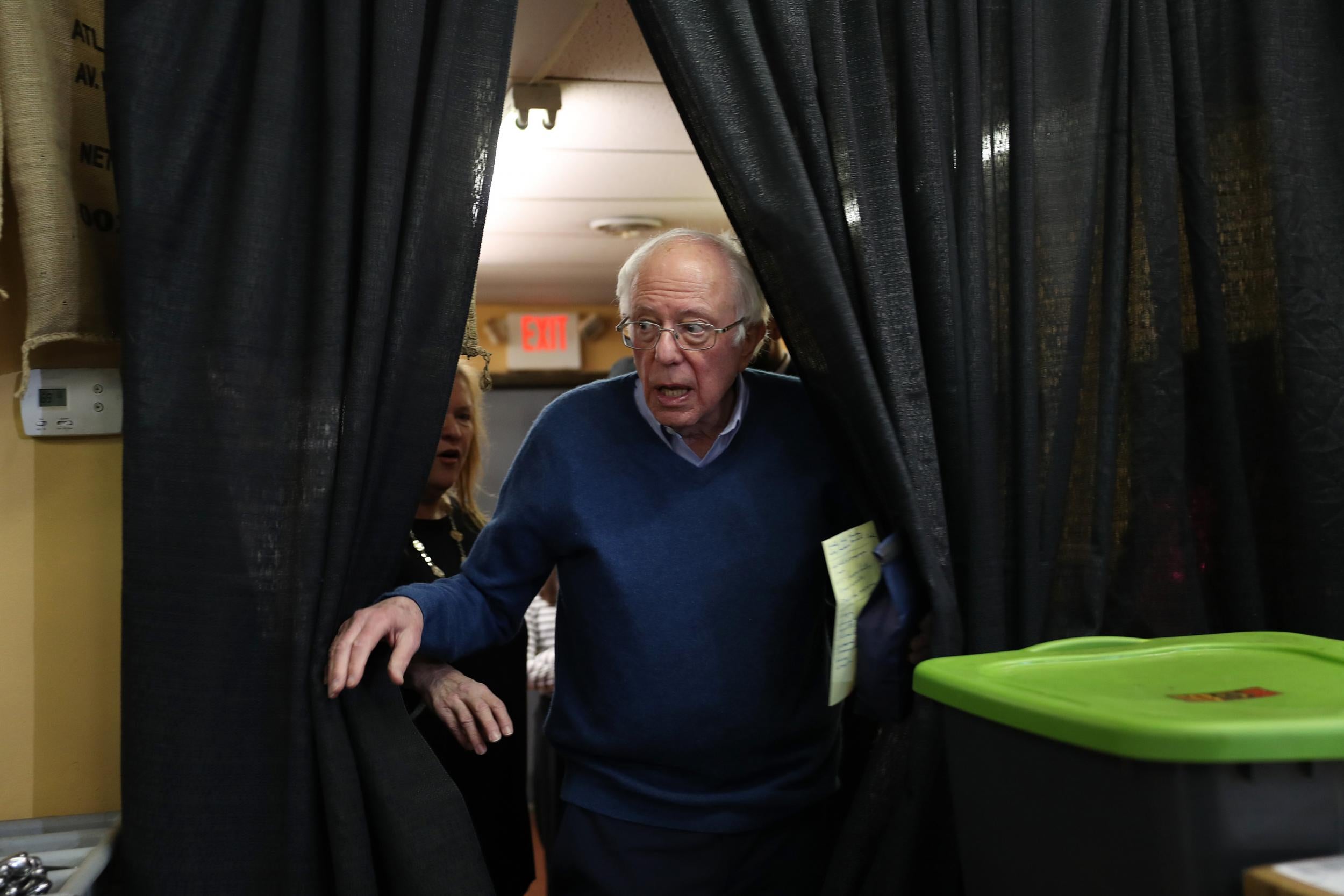 Mr Sanders supporters insist he can defeat Donald Trump