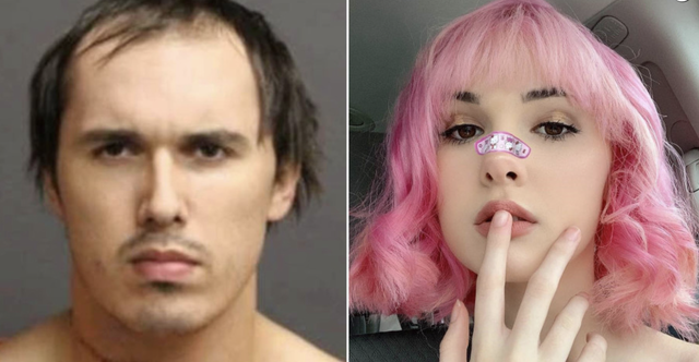 <p>Brandon Clark (pictured left at his booking in July 2019) pleaded guilty to the second-degree murder of Instagram star Bianca Devins</p>