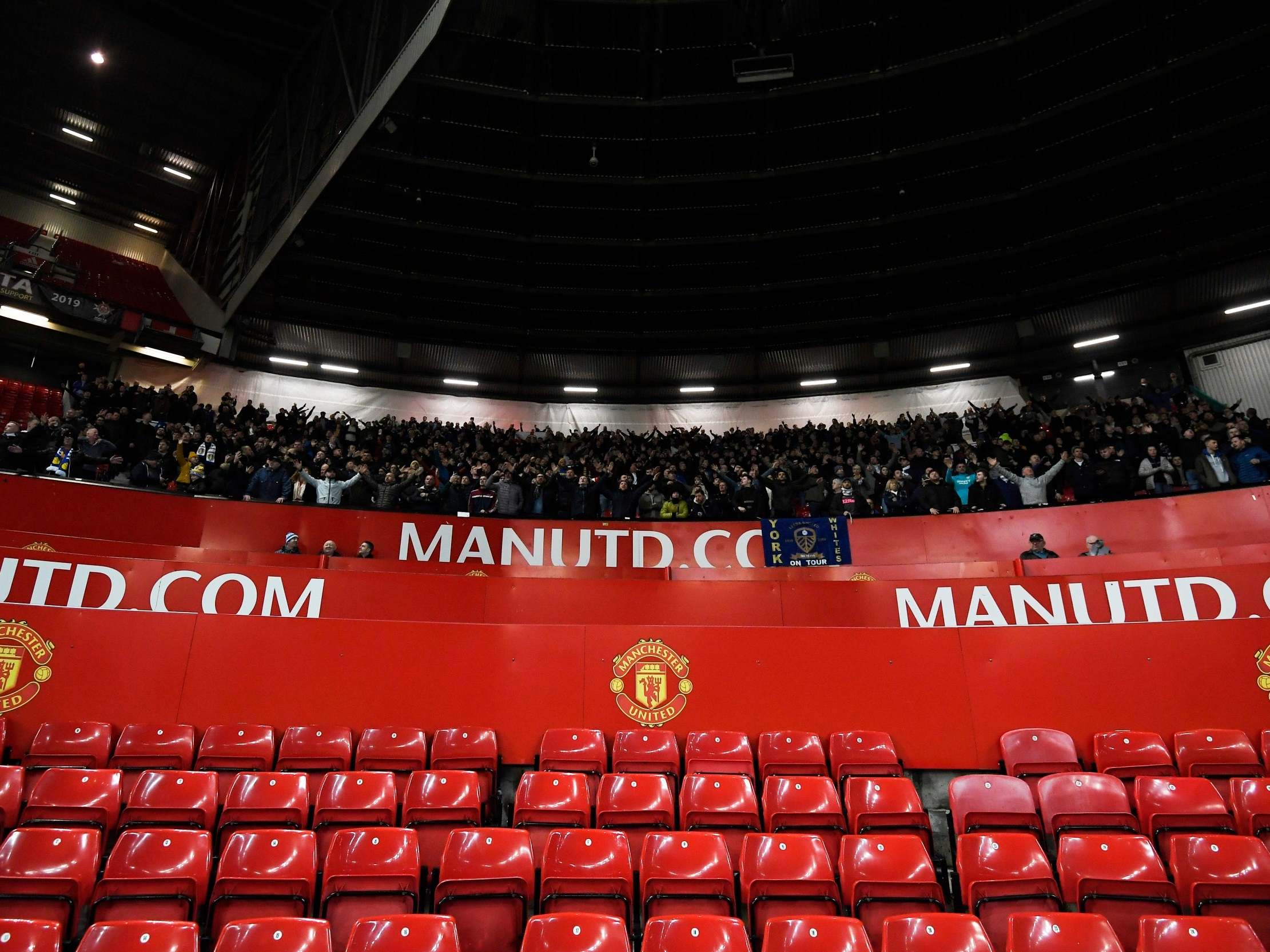 Manchester United apply for rail seating at Old Trafford as safe standing backing continues to gather pace