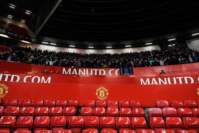 Manchester United are planning on transforming 1,500 seats at Old Trafford into rail seating
