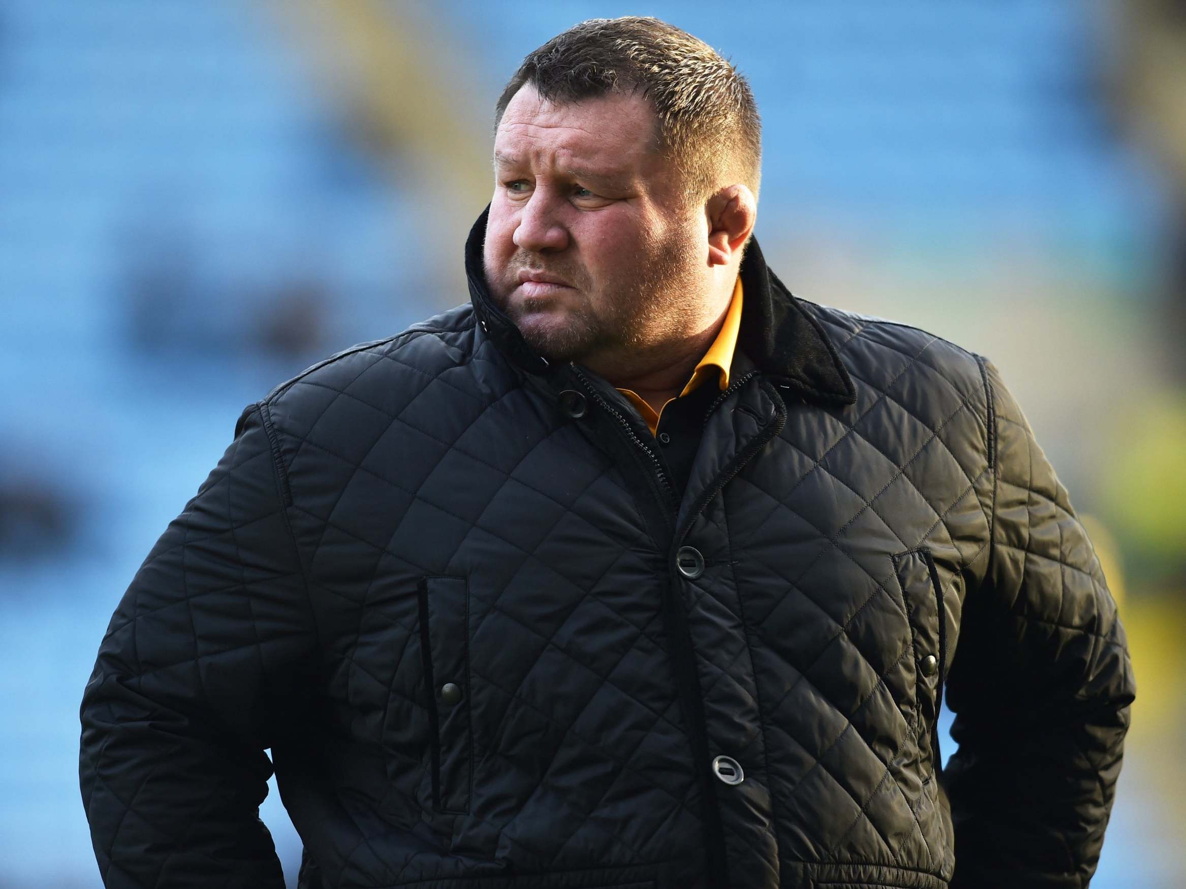 Dai Young has stepped down as Wasps' director of rugby on an interim basis