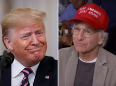 Trump tweets Curb Your Enthusiasm clip mocking his own supporters