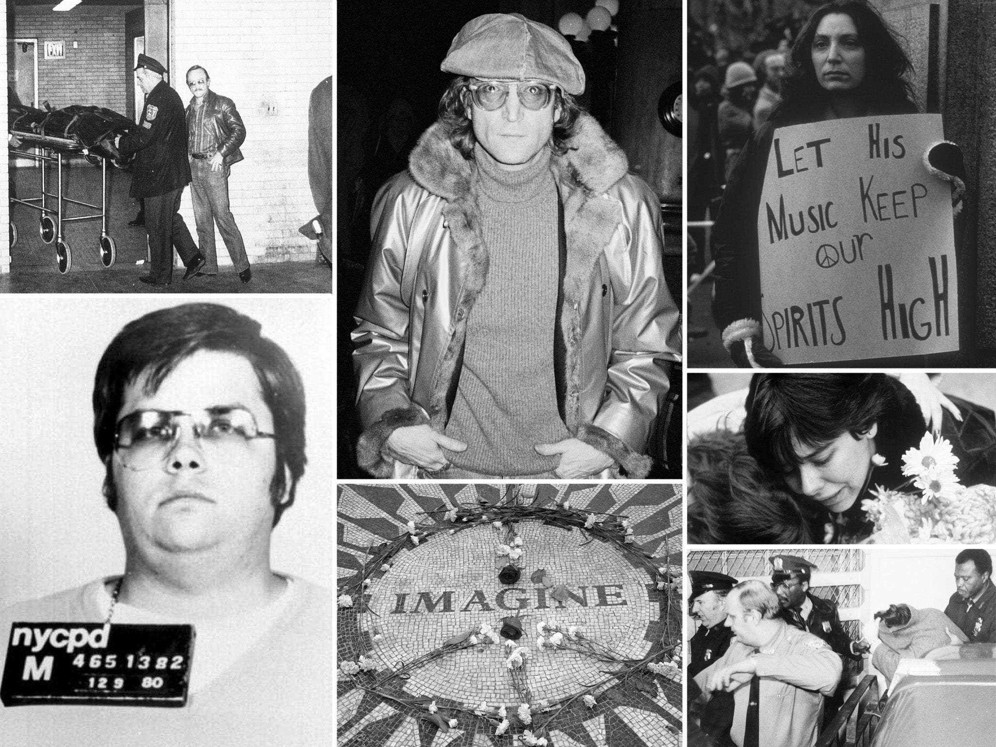 John Lennon Crime Scene Photos