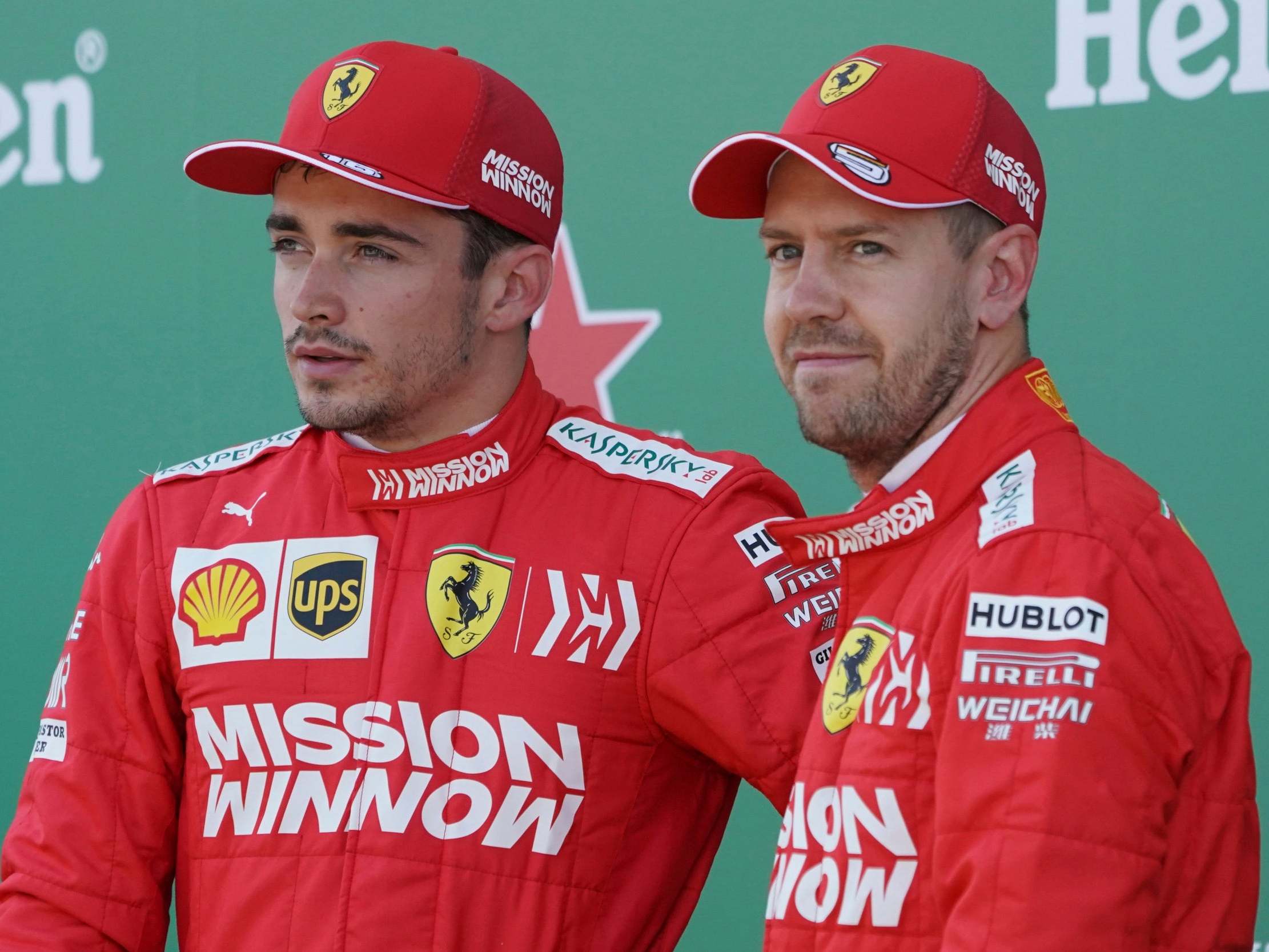 F1: Sebastian Vettel riled by claim Charles Leclerc’s rise has lowered