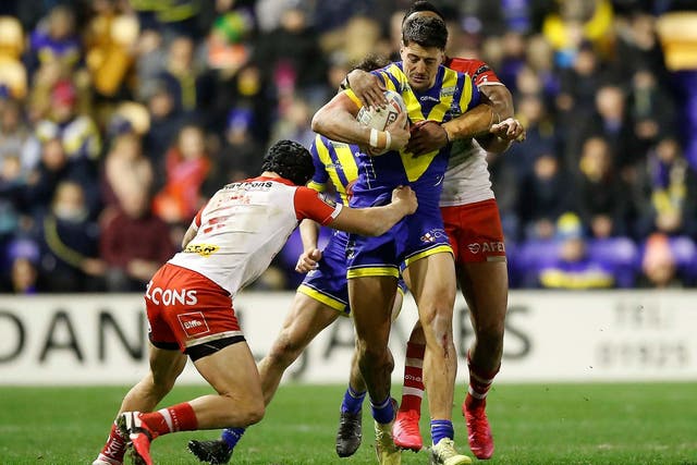 Anthony Gelling has been stood down by Warrington Wolves pending an investigation