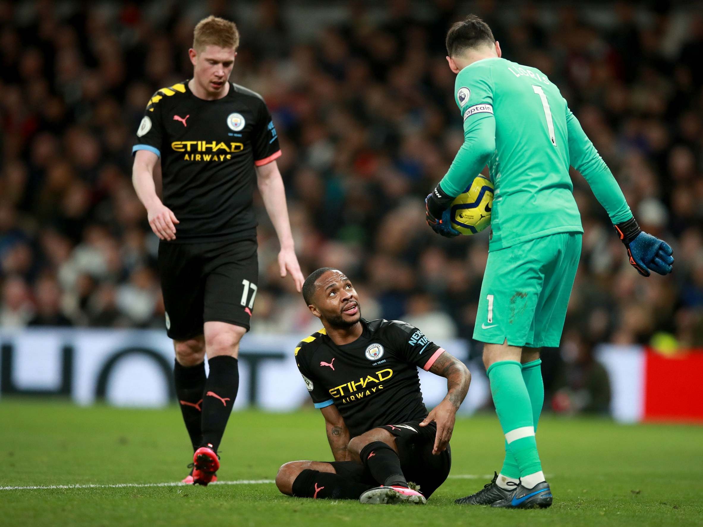 Sterling picked up an injury against Spurs recently