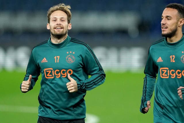 Daley Blind returned to action for Ajax after undergoing a heart procedure