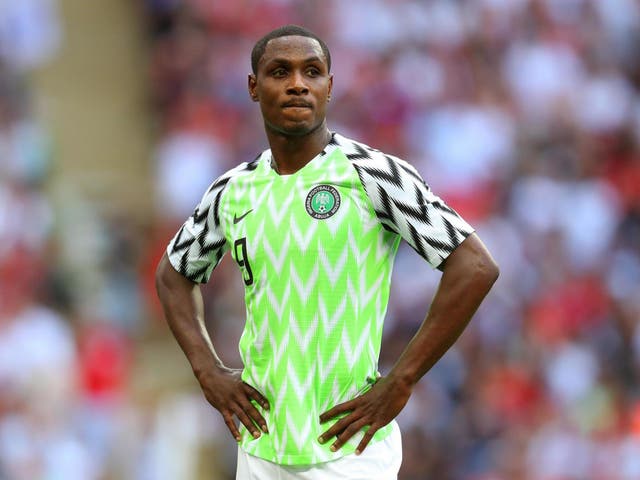 Odion Ighalo has not been training with the Manchester United squad