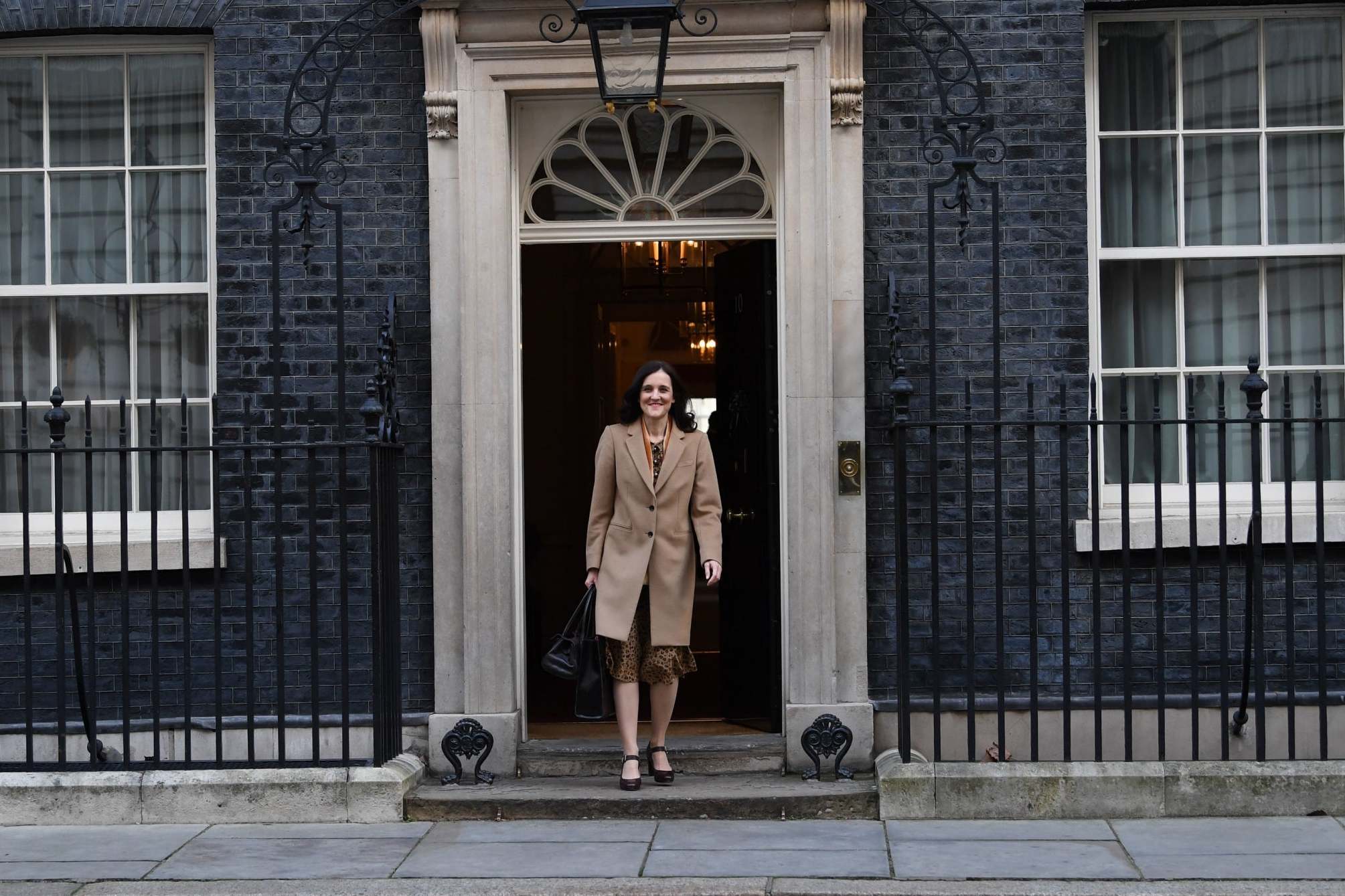 Out: Theresa Villiers