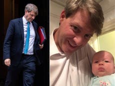 Minister celebrates ‘promotion’ to be a better dad after being sacked