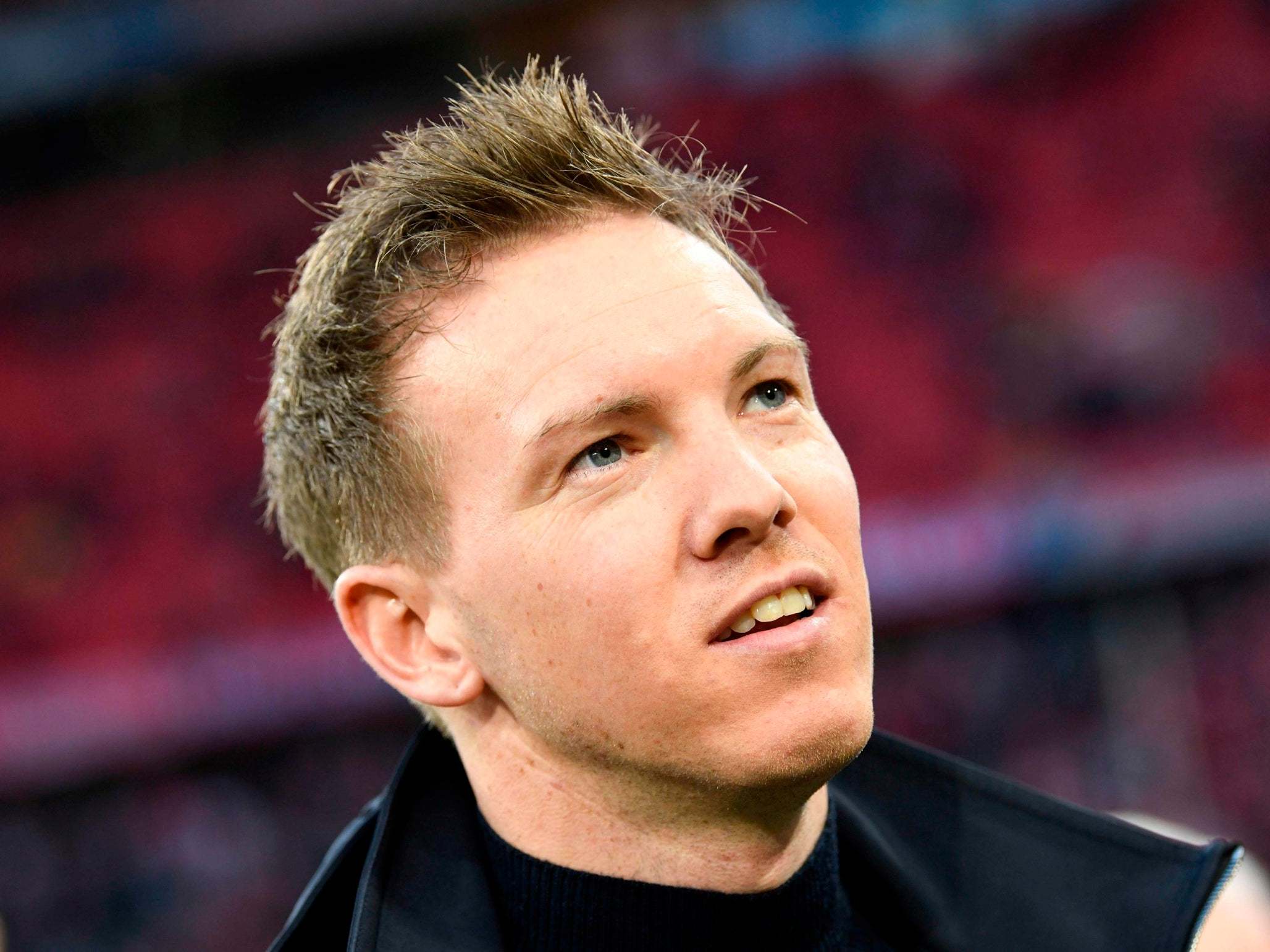 Nagelsmann is preparing to face Spurs in the Champions League