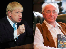 Philip Pullman calls Boris Johnson a ‘greedy brute’