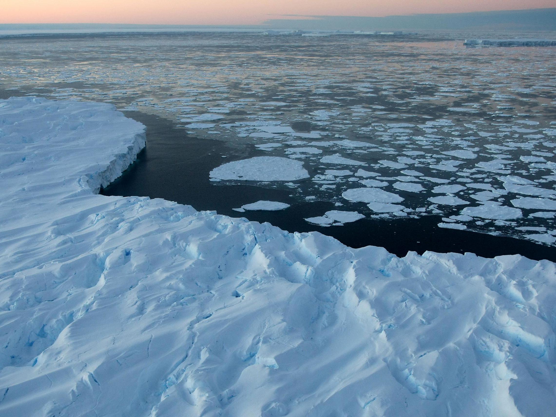 Microplastics have been found in Antarctic sea ice for the first time, researchers believe