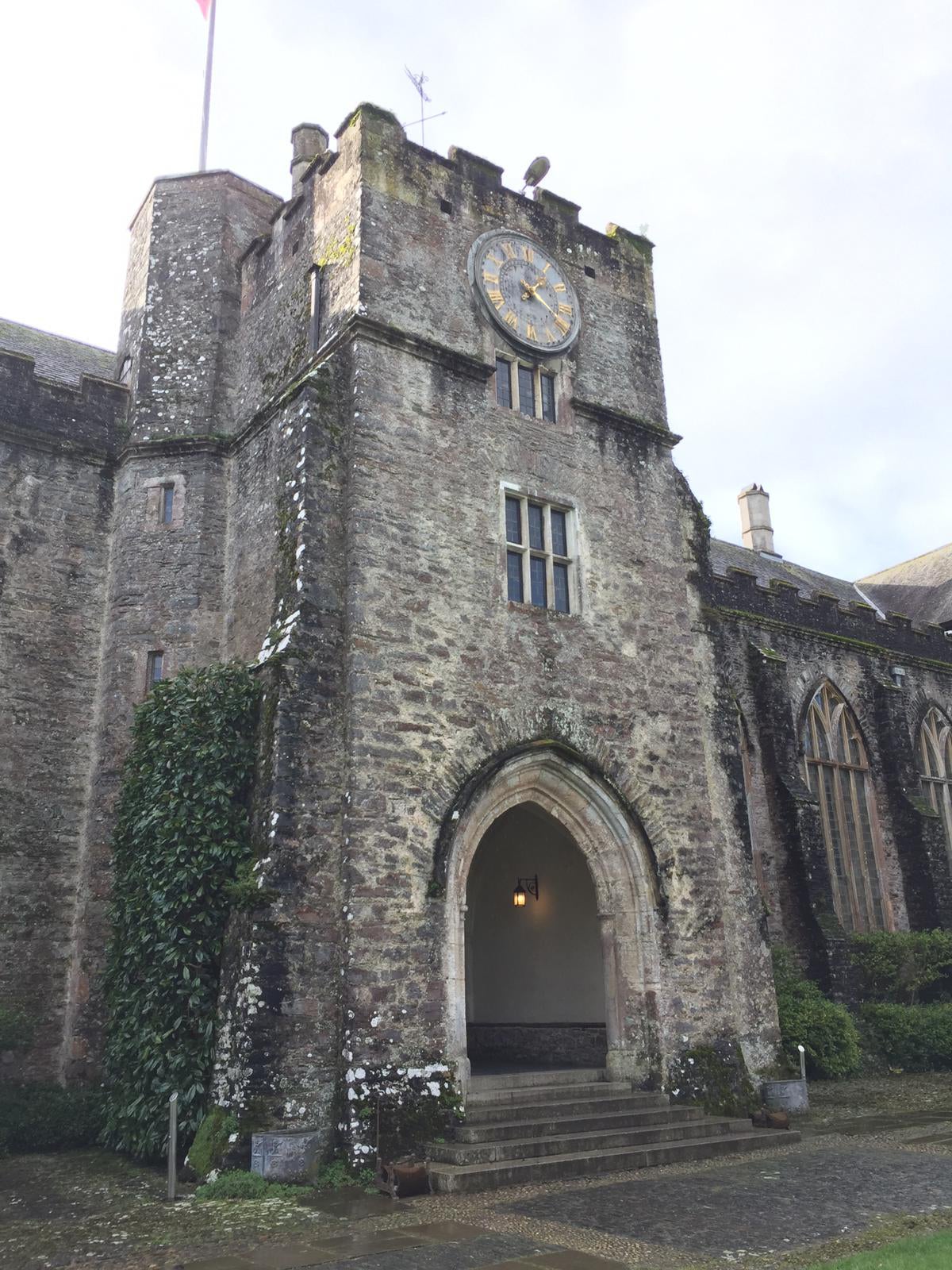 The entrance to the great hall