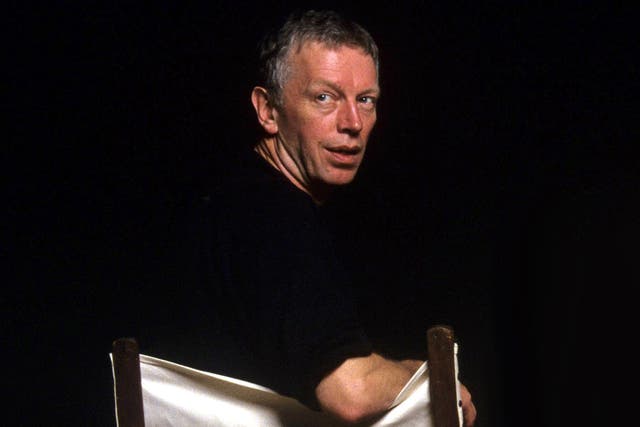 Hands in 1996: he was greatly admired in the world of theatre